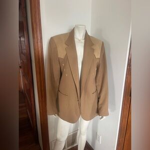 Men's Camel Sport Coat Blazer